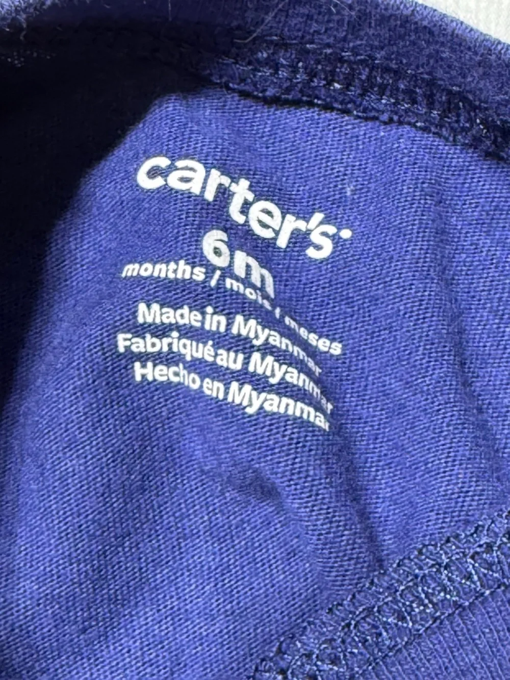 Carter's Baby Boy Cute Summer Outfit Size 6 Months